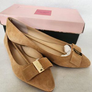 Kate Spade ♠ Suede Norah Pointed Toe Ballet Flats NWOT